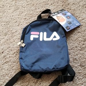 Navy Fila Backpack
